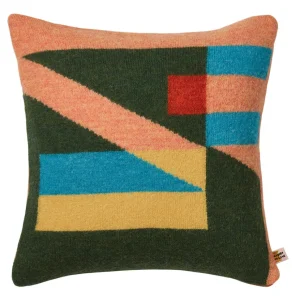 Square Cushions>Donna Wilson Tilt Square Cushion - Peach