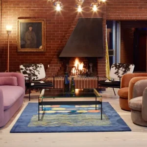 Rugs>Donna Wilson Waves + Ovals Rug - 400 x 300 cm
