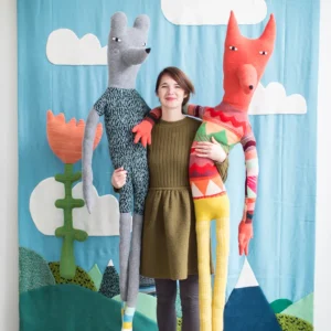 Giant Creatures | Creatures>Donna Wilson XL Giant Creature - Made To Order - Grey Bear