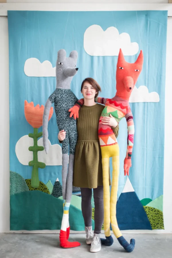 Giant Creatures | Creatures>Donna Wilson XL Giant Creature - Made To Order - Grey Bear