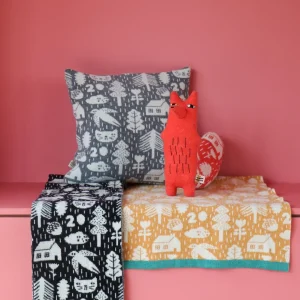 Baby Blankets>Donna Wilson 20 Years Lambswool Mini Blanket - Limited Edition